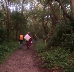 Bosbaden met Mireille