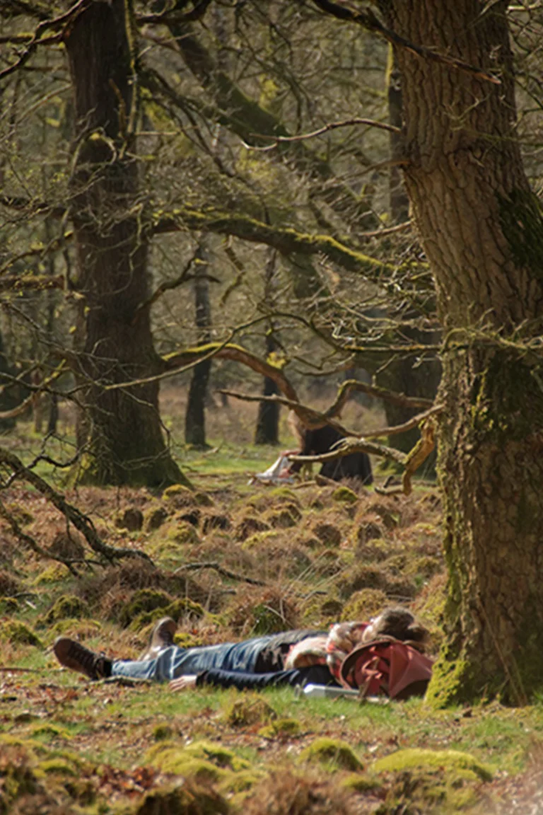 Bosbaden met Mireille in Castricum en Amerongen