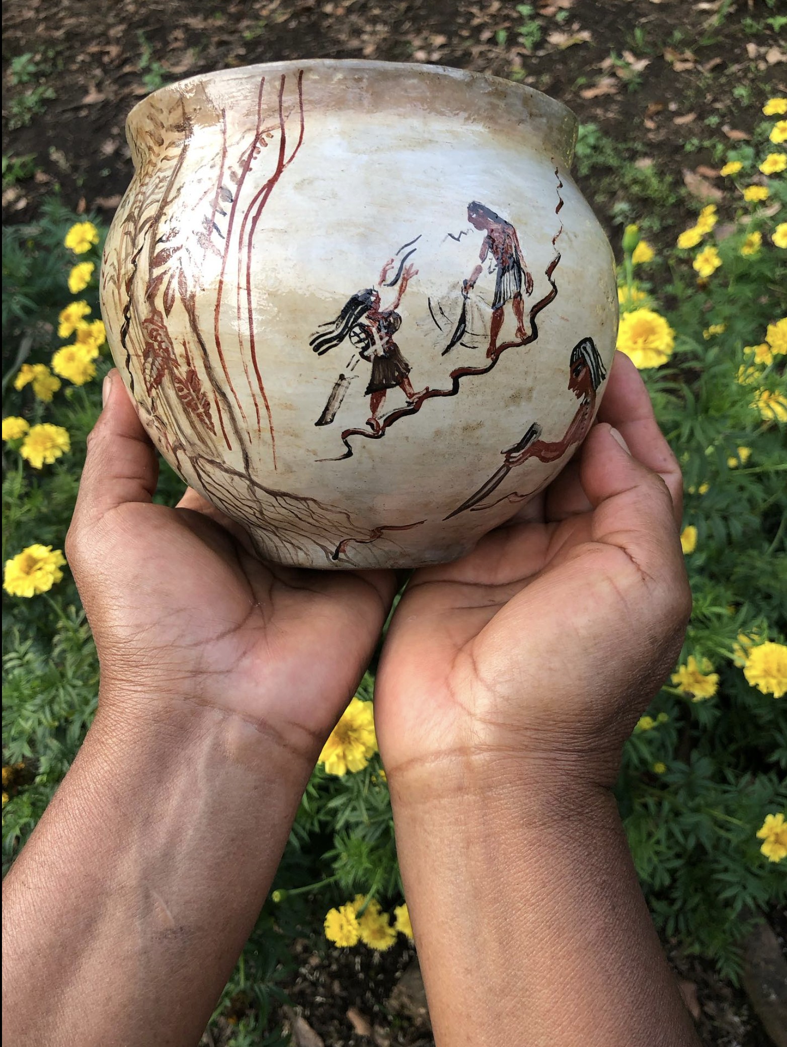 Indianenverhalen over de godin van de akker Nunkui