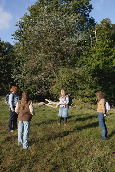 Bosbad 'Allerzielen' met Mireille in Castricum