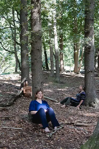 Bosbaden met Mireille in Castricum en Amerongen