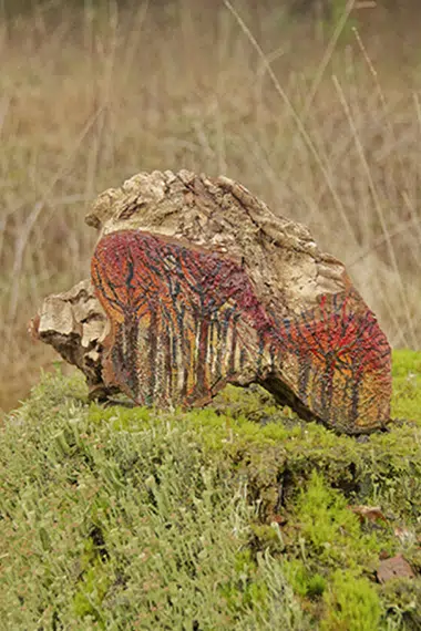 Natuur kunstwerk Mireille Schermer