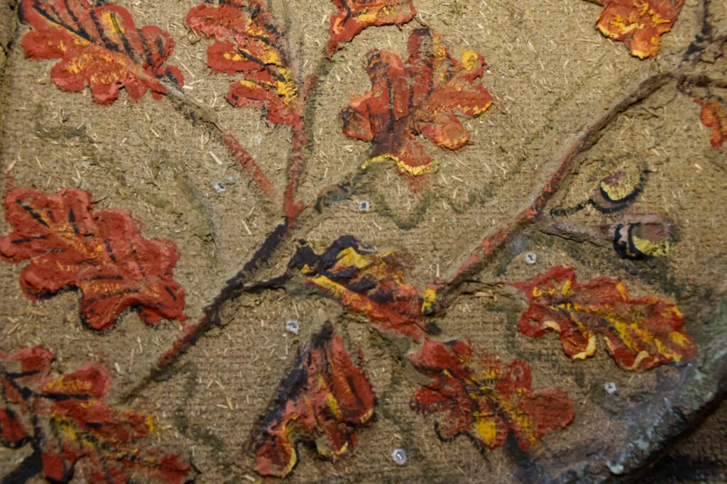 Drieluik Eik kunstwerk van Mireille